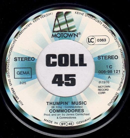 Commodores-Thumpin'MusicLABEL