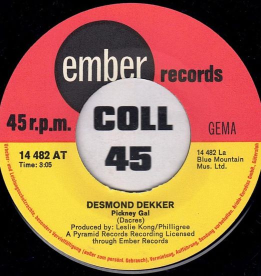 DesmondDekker-PickneyGalLABEL