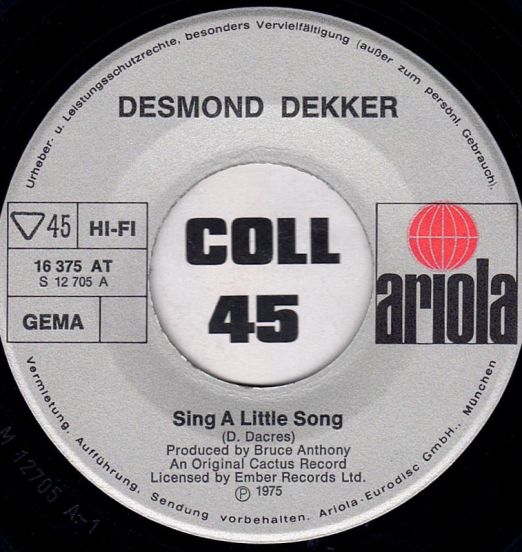 DesmondDekker-SingALittleSongLABEL