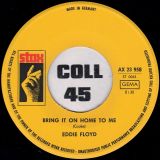 Eddie Floyd – Bring It On Home To Me b/w Sweet Things You Do – Stax GER 7″