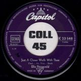 Ella Fitzgerald – Just A Closer Walk With Thee b/w I Shall Not Be Move – Capitol GER 7″