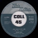 Four Tops – Yesterday’s Dreams b/w For Once In My Life – Tamla Motown GER 7″