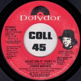 *STORE-STOCK!* James Brown – Dead On It Part I b/w Part II – Polydor 7″
