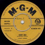 Jimmy Jones – Handy Man b/w The Search Is Over – MGM UK 7″