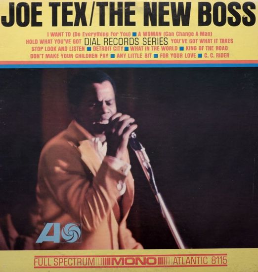 Joe Tex - The New Boss - Atlantic LP