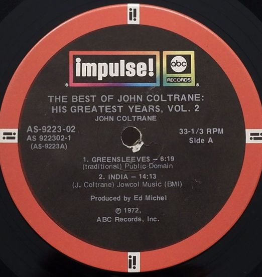 JohnColtrane-TheBestOfJohnColtraneGreatestYearsVol2LABEL
