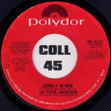 La Toya Jackson – Night Time Lover b/w Lovely Is She – Polydor 7″