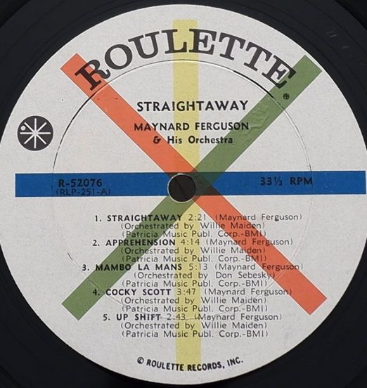MaynardFerguson-StraightawayLABEL