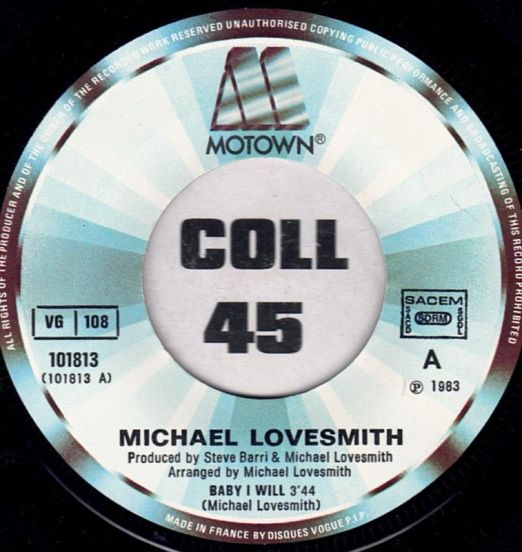 MichaelLovesmith-BabyIWillLABEL