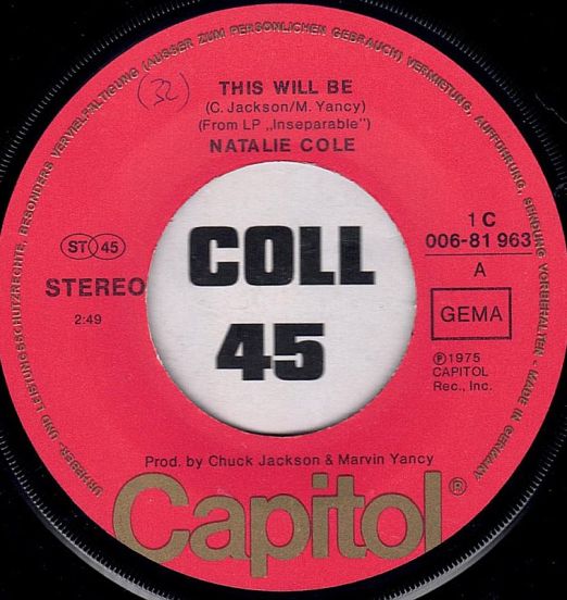 NatalieCole-ThisWillBe