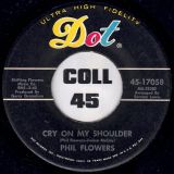 Phil Flowers – Discontented b/w Cry On My Shoulder – Dot 7″
