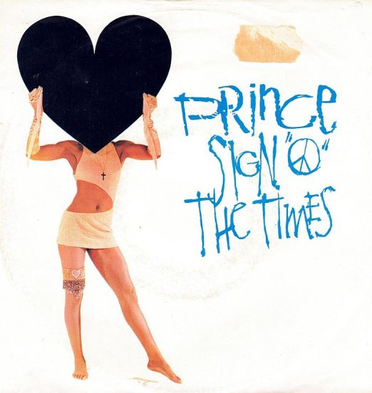 Prince - Sign "O" The Times b/w La, La, La, He, He, Hee (Highly Explosive) - Paisley Park EU 7"