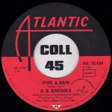 R.B. Greaves – Fire & Rain b/w Ballad Of Leroy – Atlantic GER 7″