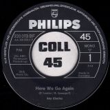 Ray Charles – Here We Go Again b/w Somebody Ought To Write A Book About It – Philips GER 7″