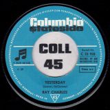 Ray Charles – Eleanor Rigby b/w Yesterday – Columbia Stateside GER 7″
