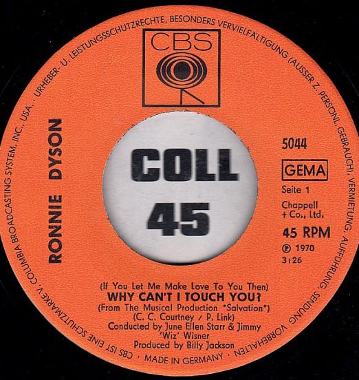 RonnieDyson-WhyCantITouchYou