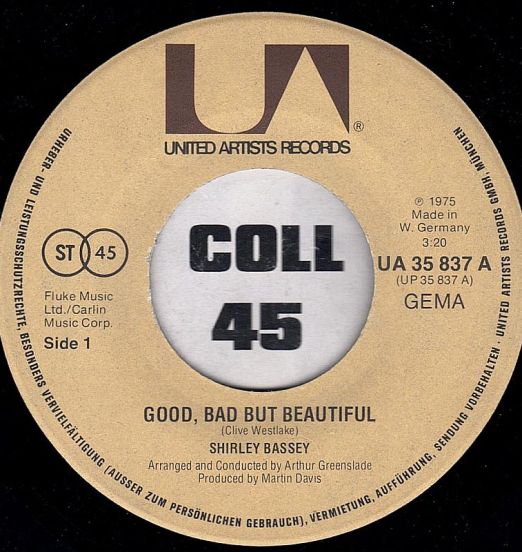 ShirleyBassey-Good,BadButBeautiful