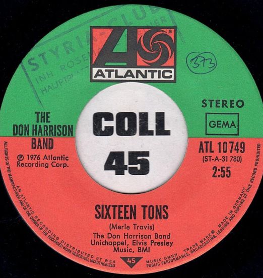 TheDonHarrisonBand-SixteenTonsLABEL