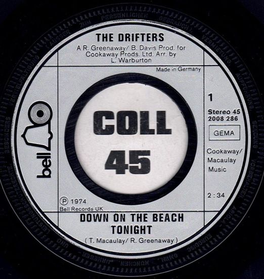 TheDrifters-DownOnTheBeachTonightLABEL