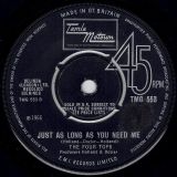 The Four Tops – It’s All In The Game b/w Love Is The Answer – Tamla Motown GER 7″