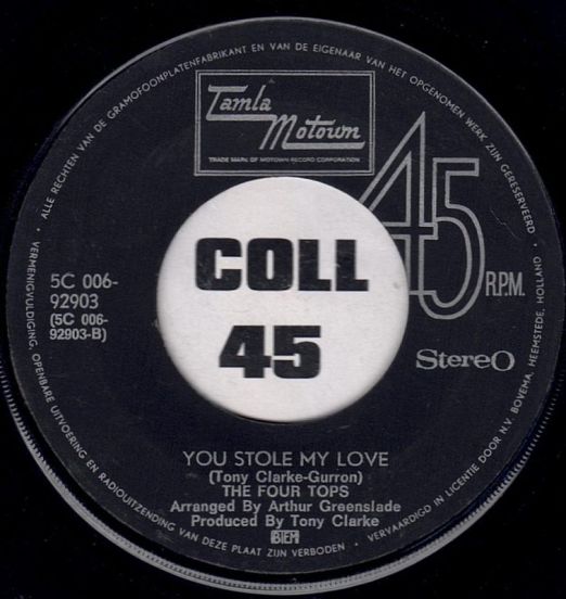 TheFourTops-YouStoleMyLove