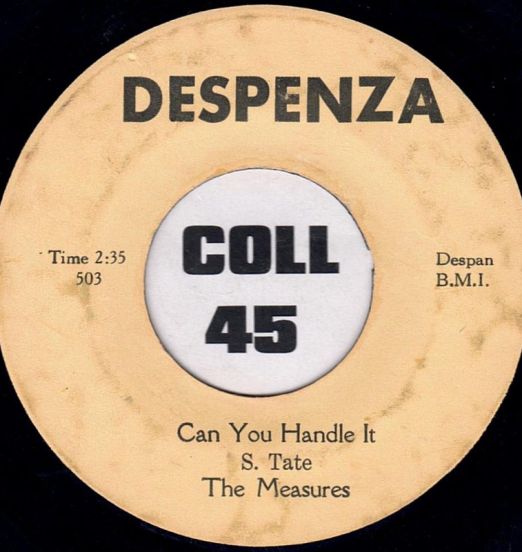 The Measures - Can You Handle It b/w Girls Are Evil - Despenza ‎7"