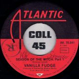 The Vanilla Fudge – Season Of The Witch Pt. 1 b/w Pt. 2 – Atlantic GER 7″