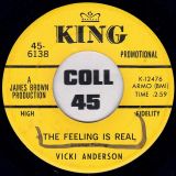 Vicki Anderson – Baby , Don’t You Know b/w The Feeling Is Real – King DJ 7″