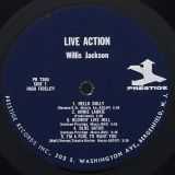 Willis Jackson – Live! Action – Prestige LP