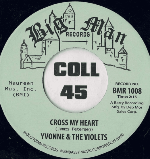 YvonneAndTheViolets-CrossMyHeart-BigManUK45LABELB