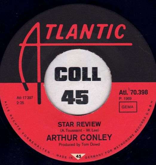 Arthur Conley - Star Review b/w Love Sure Is A Powerful Thing - Atlantic GER 7"