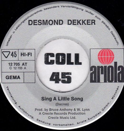 DesmondDekker-SingALittleSonglLABEL2