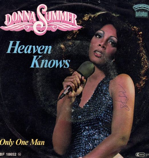 Donna Summer - Heaven Knows b/w Only One Man - Casablanca GER 7"