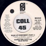 Harold Melvin & The Blue Notes – Wake Up Everybody STEREO b/w MONO Version – PIR DJ 7″
