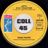 Isaac Hayes – Let’s Stay Together b/w Soulsville – Stax GER 7″