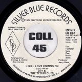 Jay & The Techniques – I Feel Love Coming On b/w Same – Silver Blue DJ 7″