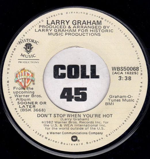 LarryGraham-Don'tStopWhenYou'reHotLABEL