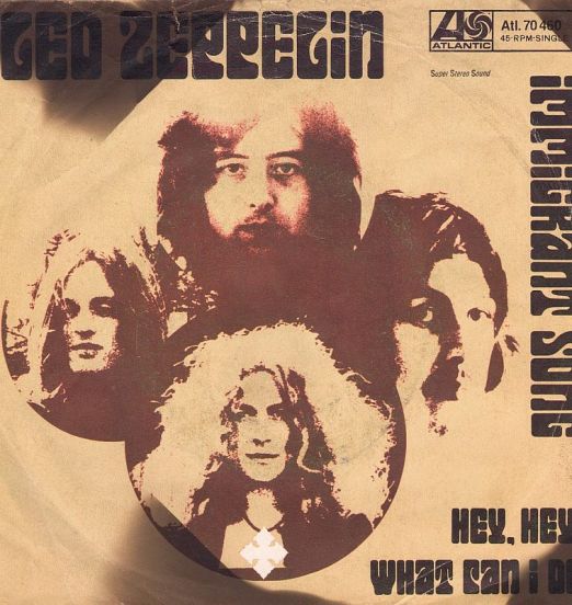 Led Zeppelin - Immigrant Song b/w Hey, Hey, What Can I Do - Atlantic GER 7"