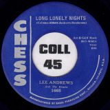 Lee Andrews And The Heart – Long Lonely Nights b/w The Clock – Chess 7″
