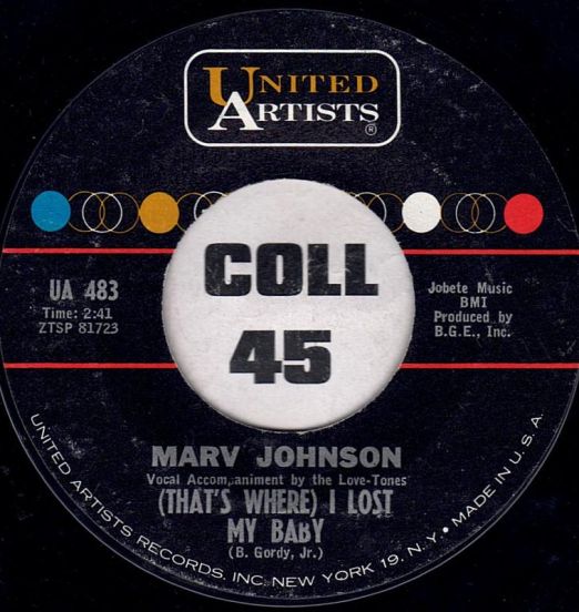 MarvJohnson-(That'sWhere)ILostMyBaby