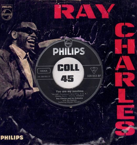 Ray Charles - You Are My Sunshine b/w Your Cheating Heart - Philips GER 7"