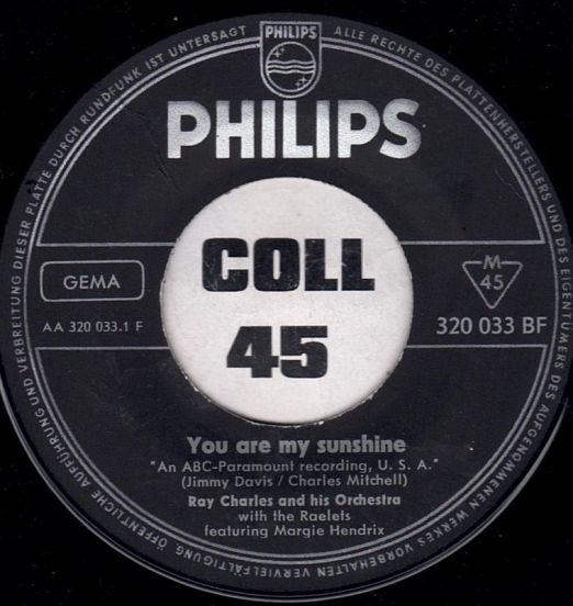 RayCharles-YouAreMySunshineLABELA
