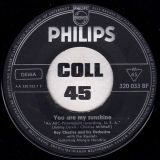 Ray Charles – You Are My Sunshine b/w Your Cheating Heart – Philips GER 7″