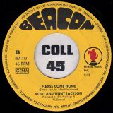 Root & Jenny Jackson – Lean On Me b/w Please Come Home – Beacon GER 7″