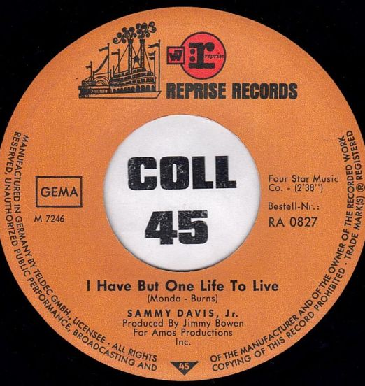 SammyDavisJr-IHaveButOneLifeToLiveLABEL