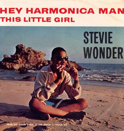 Stevie Wonder - Hey Harmonica Man b/w This Little Girl - Tamla 7"