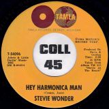 Stevie Wonder – Hey Harmonica Man b/w This Little Girl – Tamla 7″