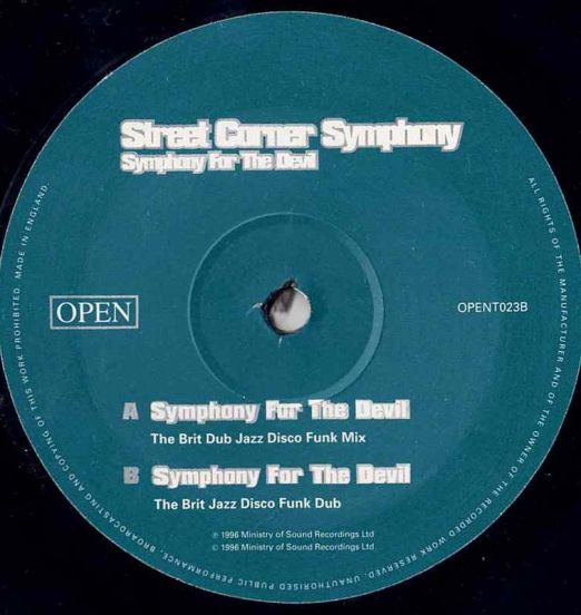 Street Corner Symphony - Symphony For The Devil - Open UK 12"