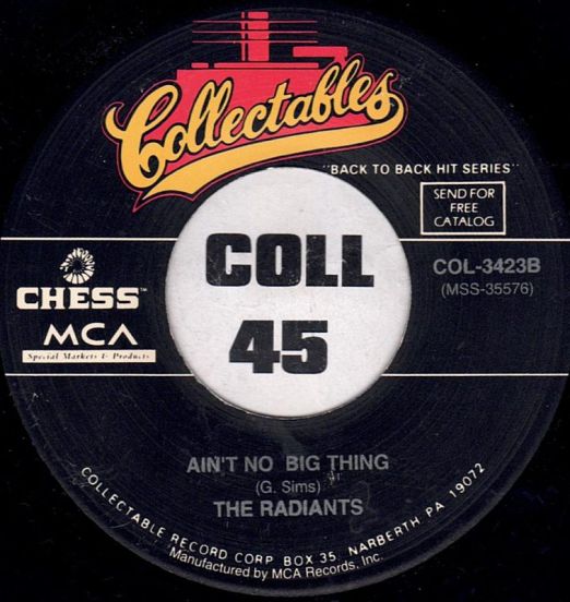 TheRadiants-Ain'tNoBigThingB