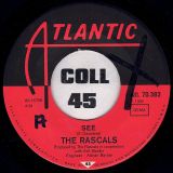 The Rascals – See b/w Away Away – Atlantic GER 7″